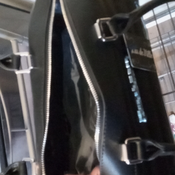 Brand New lux de ville supernova matte black tote nwt - Picture 4 of 4